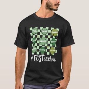 T-shirt Professeur vintage FCS St Patrick Day C