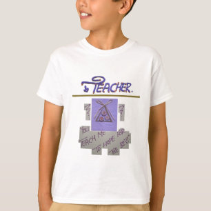 T-shirt Professeur, vous m'apprenez à espérer pour le meil