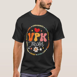 T-shirt Professeur VPK Premier Jour De Retour À L'École Ap