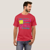 T-shirt ProfesseurdalgèbrecommeunnormalMathteachertsht gar (Devant entier)