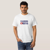 T-shirt Professeurs 4 Obama (Devant entier)