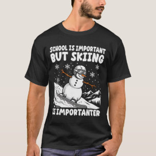 T-shirt Professeurs de ski drôles de ski alpin École de sk