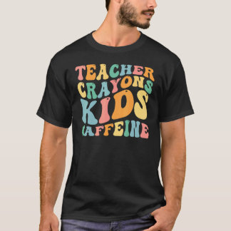 T-shirt Professeurs dernier jour d'école crayons enfants C