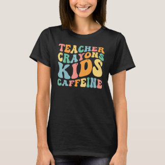T-shirt Professeurs dernier jour d'école crayons enfants g