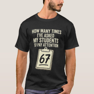T-shirt Professeurs drôles 67 Meme