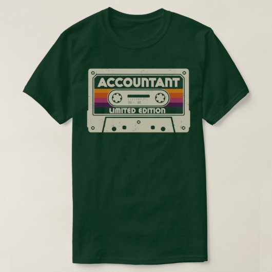 T-shirt Profession comptable 2 (Design devant)