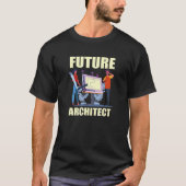 T-shirt Profession d'architecte d'architecture Future Arch (Devant)