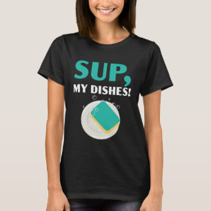 T-shirt Profession de laveur de vaisselle Employé de resta