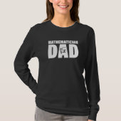 T-shirt Profession Job For Men Mathematician Dad (Devant)