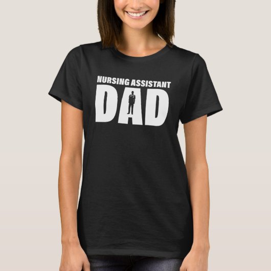 T-shirt Profession Job For Men   Nursing Assistant Dad (Devant)