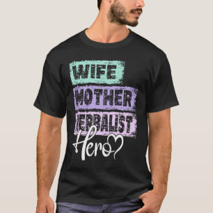 T-shirt Profession mère héros mère héroïne Herbalist