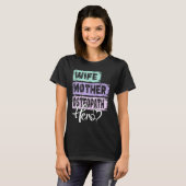 T-shirt Profession mère héros mère Osteopath 1 (Devant entier)