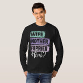 T-shirt Profession mom hero mother Farrier (Devant entier)