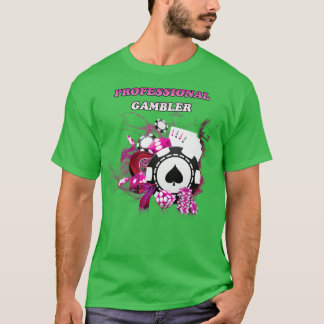 T-shirt Professional Gambler