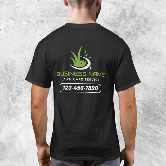 T-shirt Professional Lawn Care Logo Landscaping Service