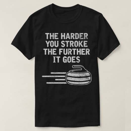 T-shirt Professionnel du curling (Design devant)