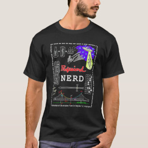 T-shirt Professionnel Nerd Ou Geek Avec Riddles Et Hommage