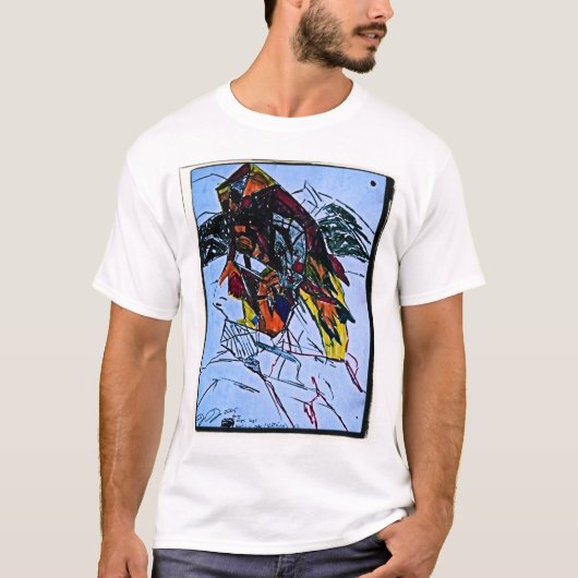 T-shirt profil aztèque (Devant)