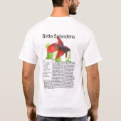 T-shirt Profil de Betta (Dos)