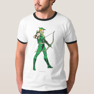 T-shirt Profil de flèche verte