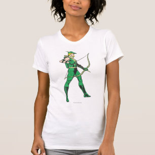 T-shirt Profil de flèche verte