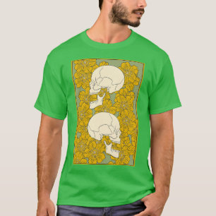 T-shirt Profil du crâne