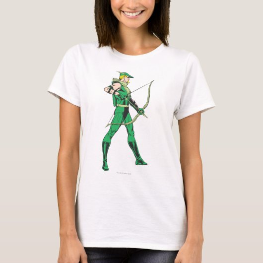 T-shirt Profil Flèche verte (Devant)