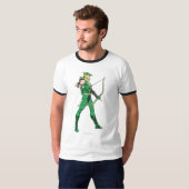 T-shirt Profil Flèche verte (Devant entier)