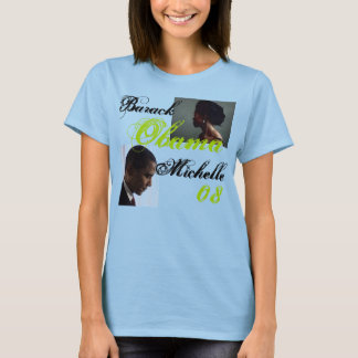 T-shirt Profil Obama, profil michelle, Barack, Michel...