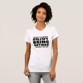 T-shirt Profiter de la retraite (Devant entier)
