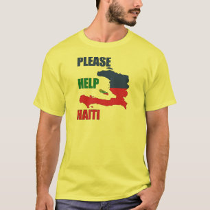 T-shirt Profitez à - S'il vous plaît Aidez Haïti