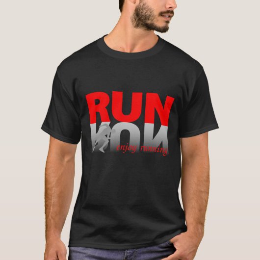 T-shirt Profitez de la course (Devant)