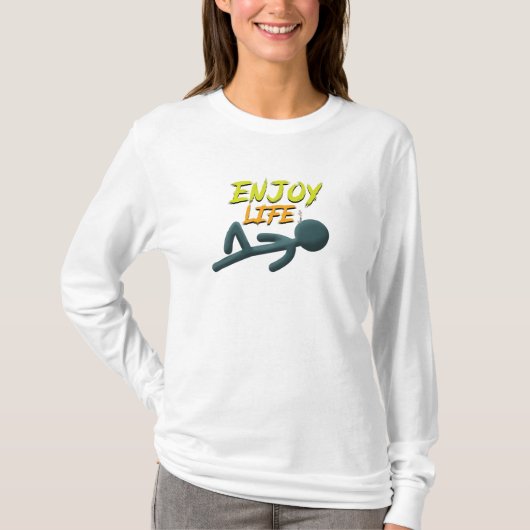 T-shirt Profitez de la vie (Devant)