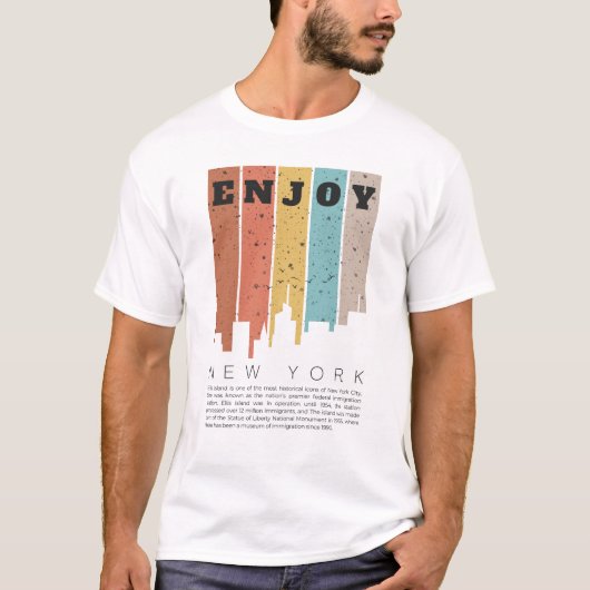 T-shirt Profitez de New York (Devant)