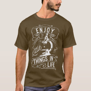 T-shirt Profitez De Petites Choses Dans La Microscopie De 
