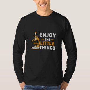T-shirt Profitez de petites choses Microbiologie Microbiol