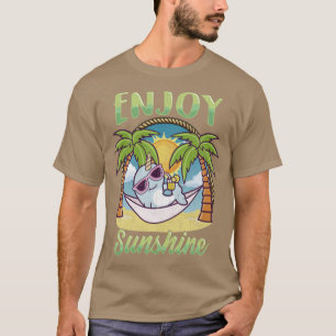T-shirt Profitez de Sunshine Narwhal Hammock Beach Ocean