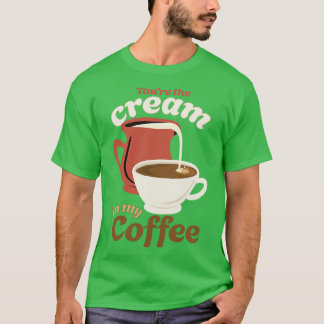 T-shirt Profitez du café du matin Vintage