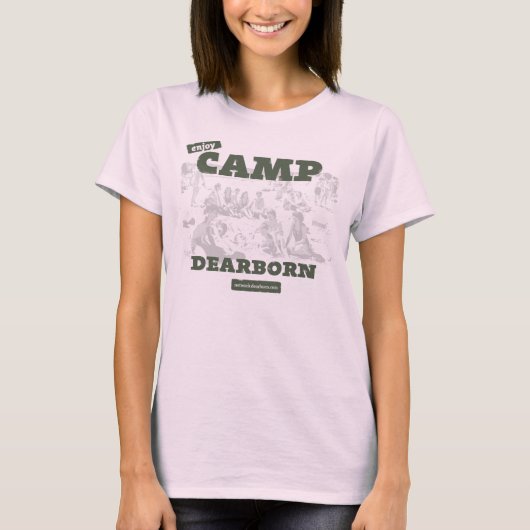 T-shirt Profitez du Camp Dearborn Femen Tee (Devant)