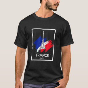 T-shirt Profitez du Cool Paris Tour Eiffel