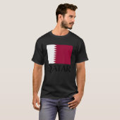 T-shirt Profitez du Cool Qatar Drapeau Graphique Tee - shi (Devant entier)
