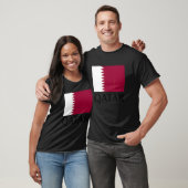 T-shirt Profitez du Cool Qatar Drapeau Graphique Tee - shi (Unisexe)