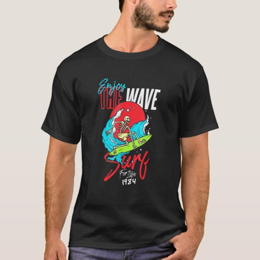 T-shirt Profitez Du Surf (Devant)