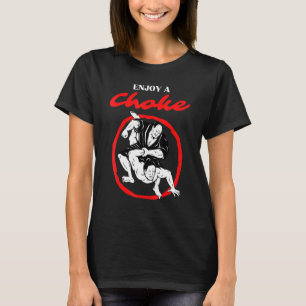 T-shirt Profitez D'Un Choke Drôle Jiu Jitsu Bjj Mixed mart