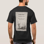 T-shirt profond (Dos)