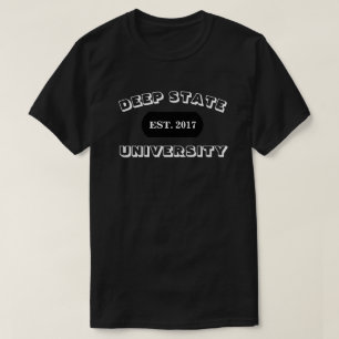 T-SHIRT PROFONDE UNIVERSITÉ D'ÉTAT EST.2017