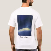 T-shirt profondément dans le bleu (Dos)