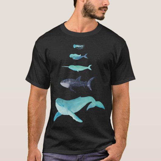 T-shirt Profondément sous la mer (Devant)