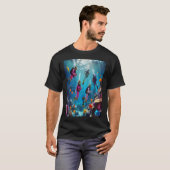 T-shirt profondément sous l'océan (Devant entier)