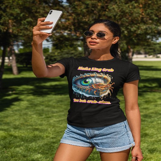 T-shirt Profondeurs de la tromperie Un crabe dans l'oeil